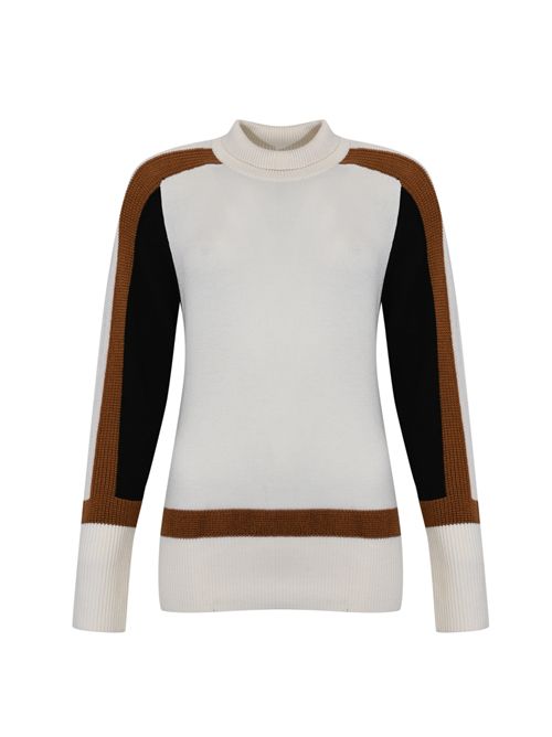 Maglia dolcevita in lana merinos Alpha studio | AD-4101H2003